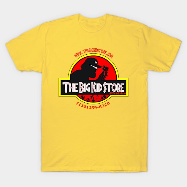 The Big Kid Store Jurassic Shirt T-Shirt by RoswellWitness